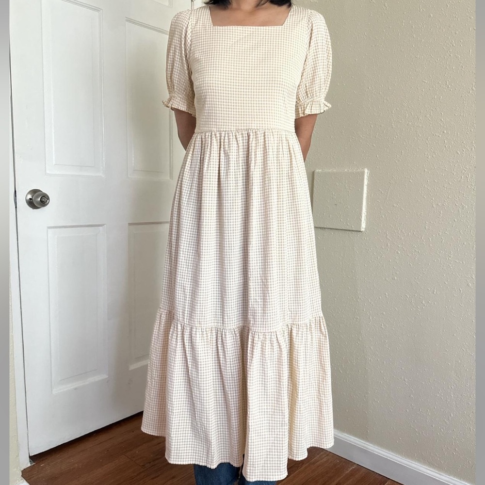 Lisa says gah gingham dress